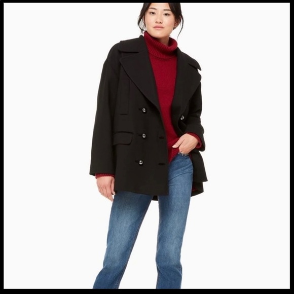 NWT Kate Spade Broome Street Pea Coat